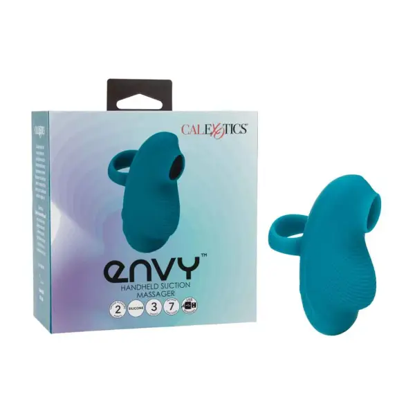 Envy Handheld Suction Massager - Blue - view 6