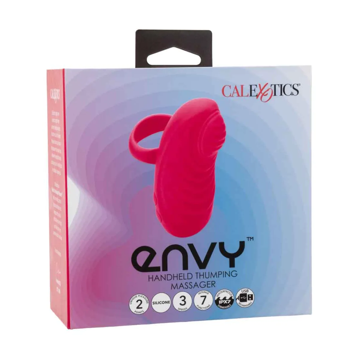 Envy Handheld Thumping Massager - Pink - view 2