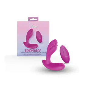 Epiphany Clitoral Rollerball Panty Vibe - Berry 9 Epiphany Clitoral Rollerball Panty Vibe - Berry remote control vibrator - main product image