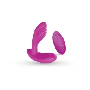 Epiphany Clitoral Rollerball Panty Vibe - Berry 10 Epiphany Clitoral Rollerball Panty Vibe - Berry remote control vibrator - product image 2