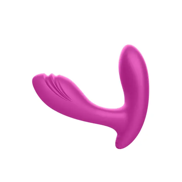 Epiphany Clitoral Rollerball Panty Vibe - Berry 4 Epiphany Clitoral Rollerball Panty Vibe - Berry remote control vibrator - product image 5