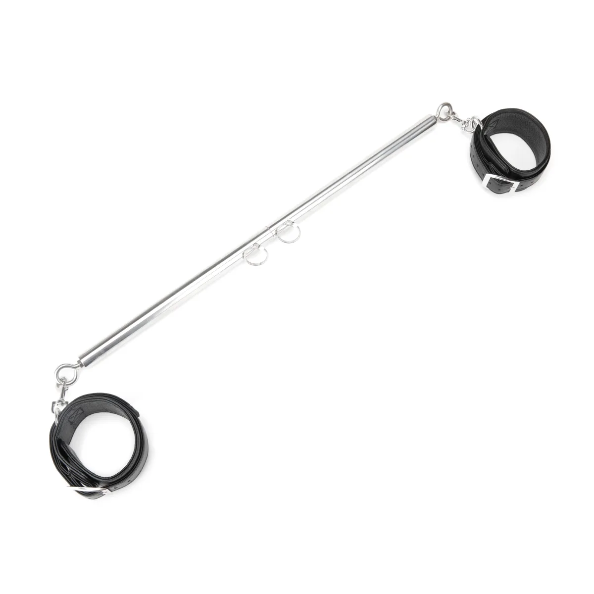 Expandable Spreader Bar Set 24 Inches - 36 Inches With Detachable Leatherette Cuffs spreader bar - main product image