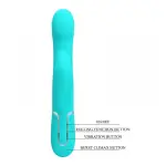Falin Rabbit Vibrator Pearls - Turquoise - view 1