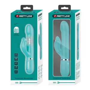 Falin Rabbit Vibrator Pearls - Turquoise 10 Falin Rabbit Vibrator Pearls - Turquoise - view 5