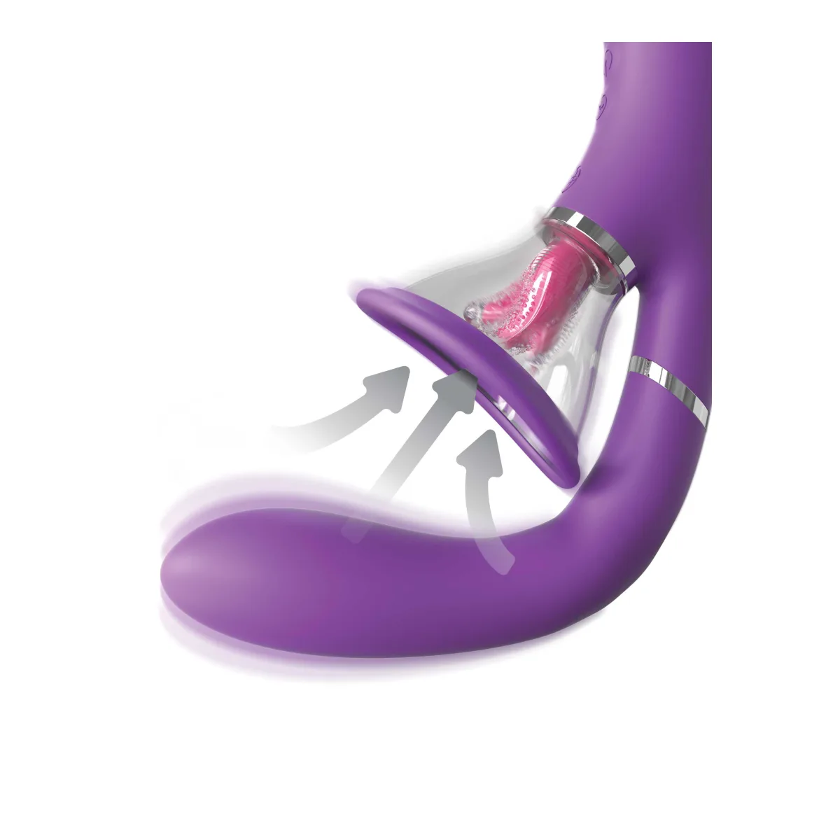 Fantasy for Her Ultimate Pleasure Pro - Purple vibrator - main product image
