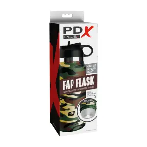 Fap Flask - Happy Camper open ended male stroker - additional view