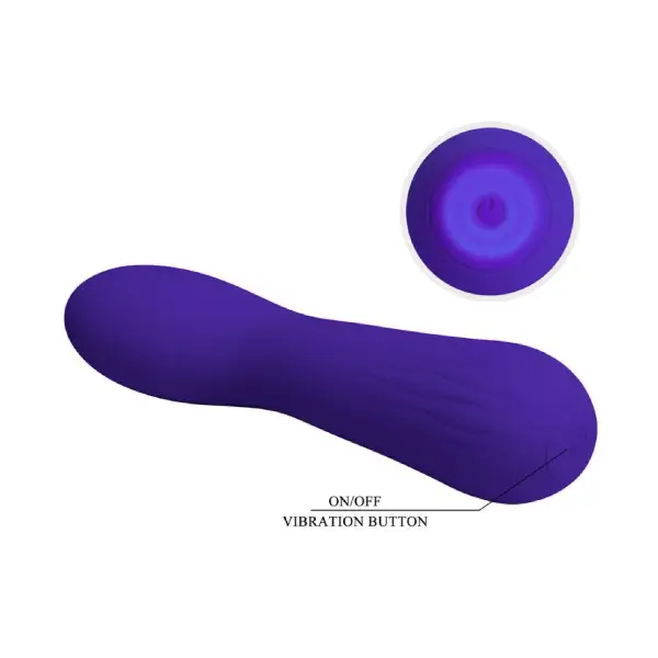 Faun Rechargeable Vibrator - Purple - view 2