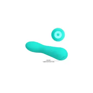 Faun Rechargeable Vibrator - Turquoise - view 3