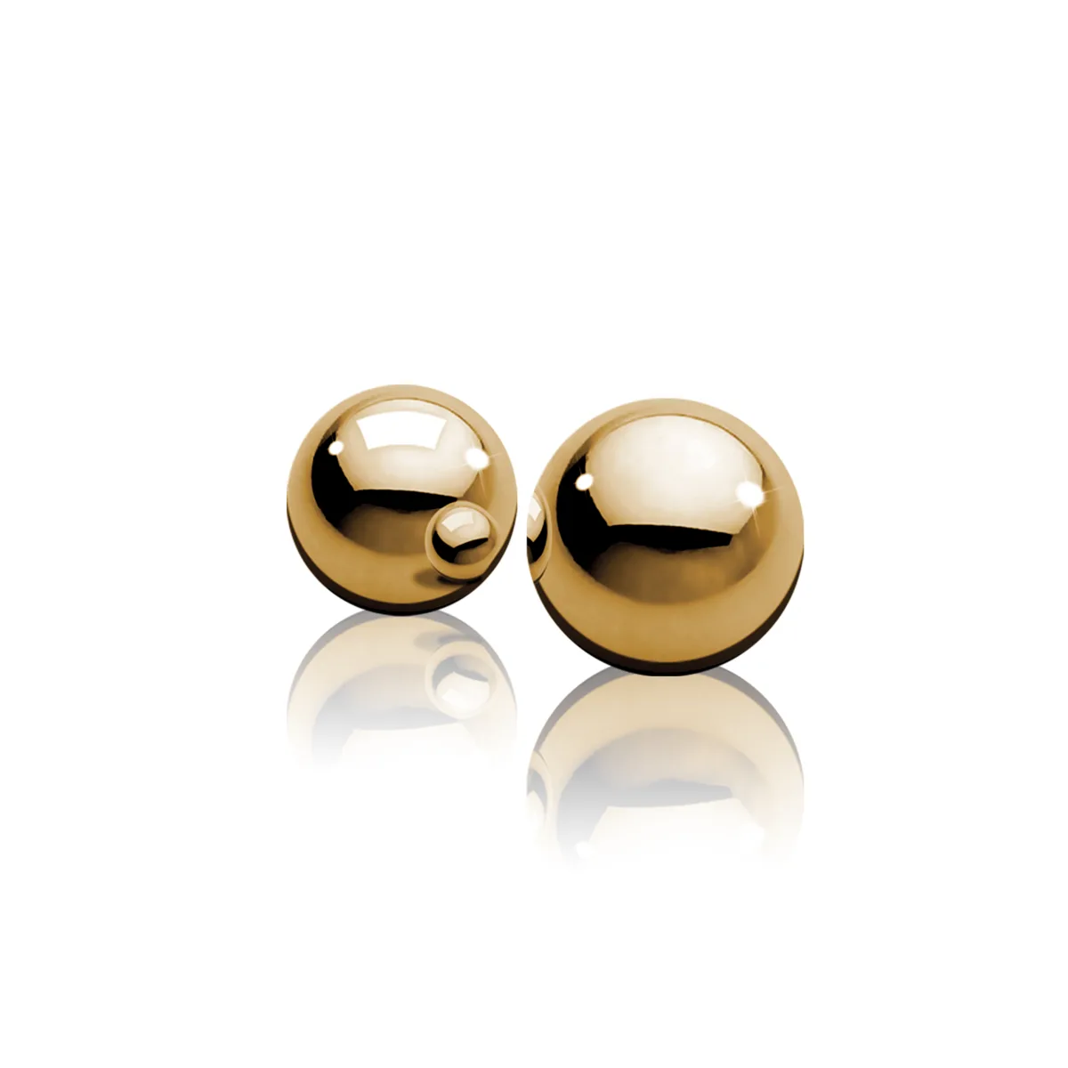 Fetish Fantasy Gold Ben-Wa Balls - Gold sex toys for women balls - main product image