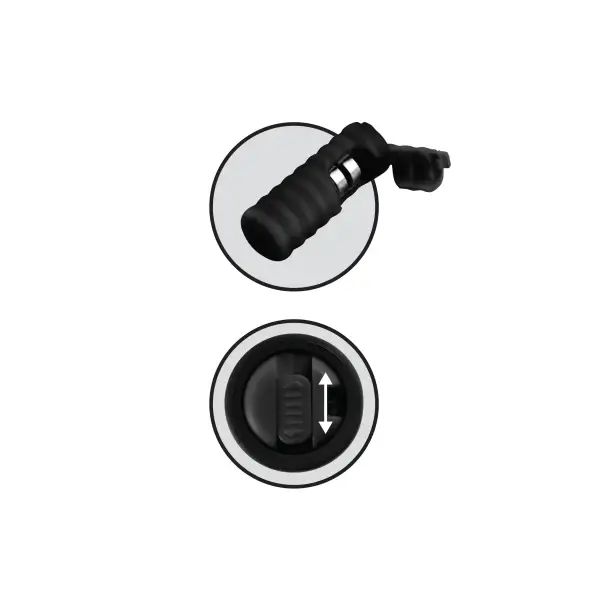 Fetish Fantasy Limited Edition Vibrating Silicone Nipple Lassos vibrating nipple toy - alternate product angle