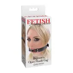 Fetish Fantasy Series Beginners Open Mouth Gag - Black mouth gag - main product image