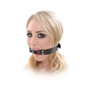 Fetish Fantasy Series Beginners Open Mouth Gag - Black mouth gag - product detail