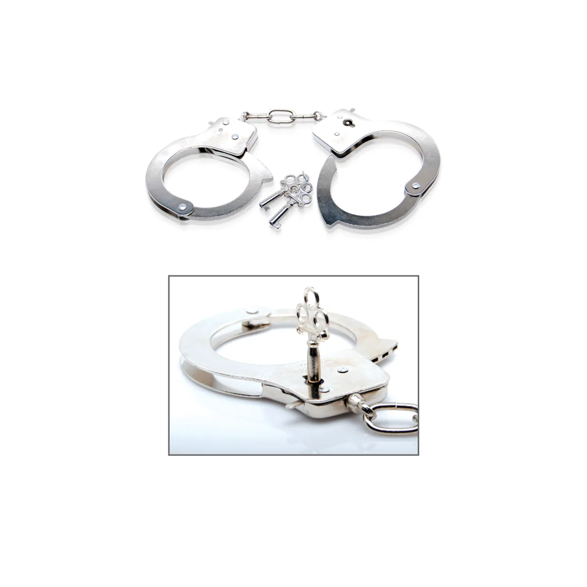 Fetish Fantasy Series Limited Edition Metal Handcuffs cuffs / restraints - alternate product angle