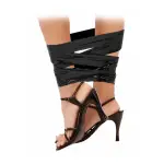 Fetish Fantasy Series Pleasure Tape - Black bondage tape - main product image