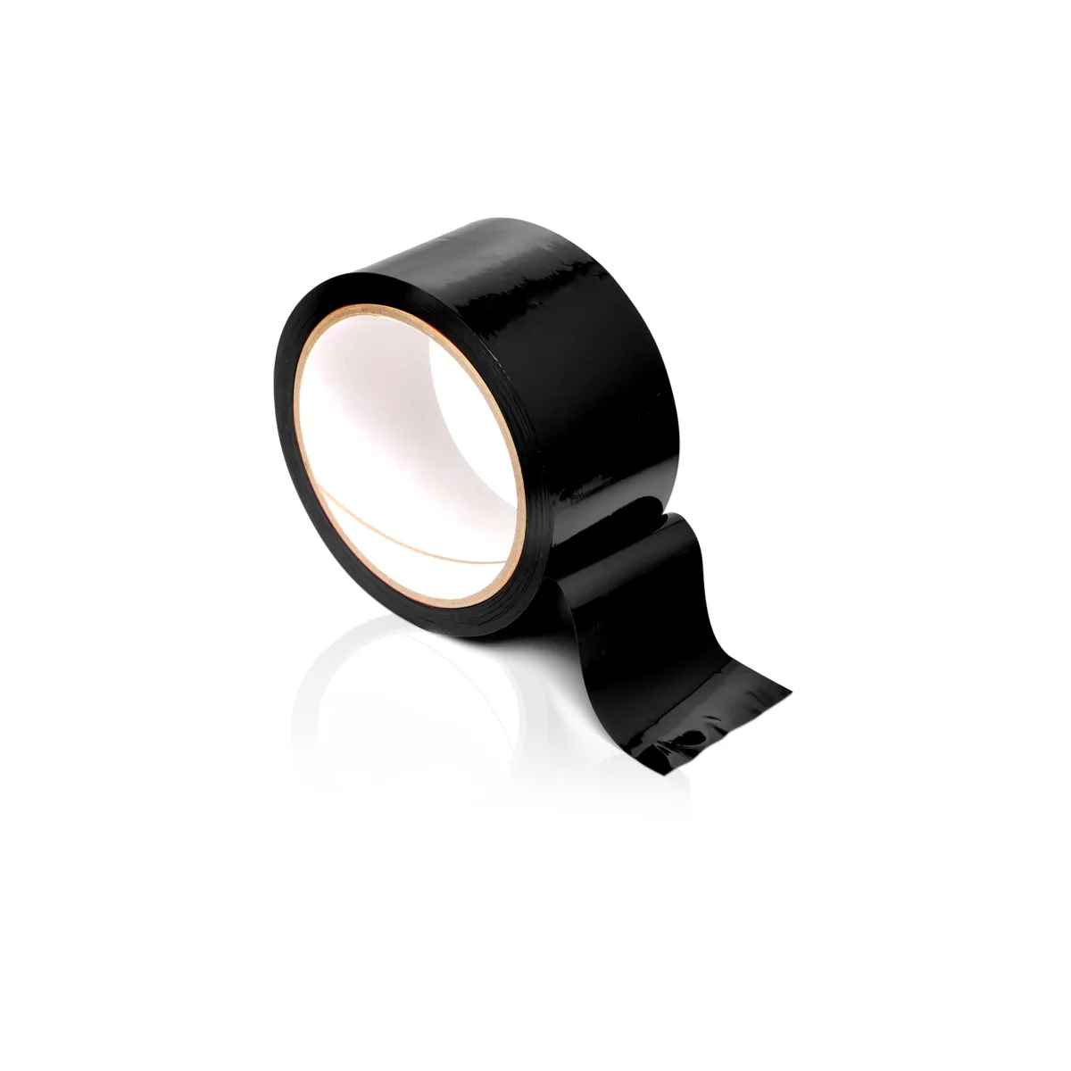 Fetish Fantasy Series Pleasure Tape - Black bondage tape - alternate product angle