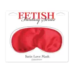 Fetish Fantasy Series Satin Love Mask - Red blindfold / eye mask - main product image