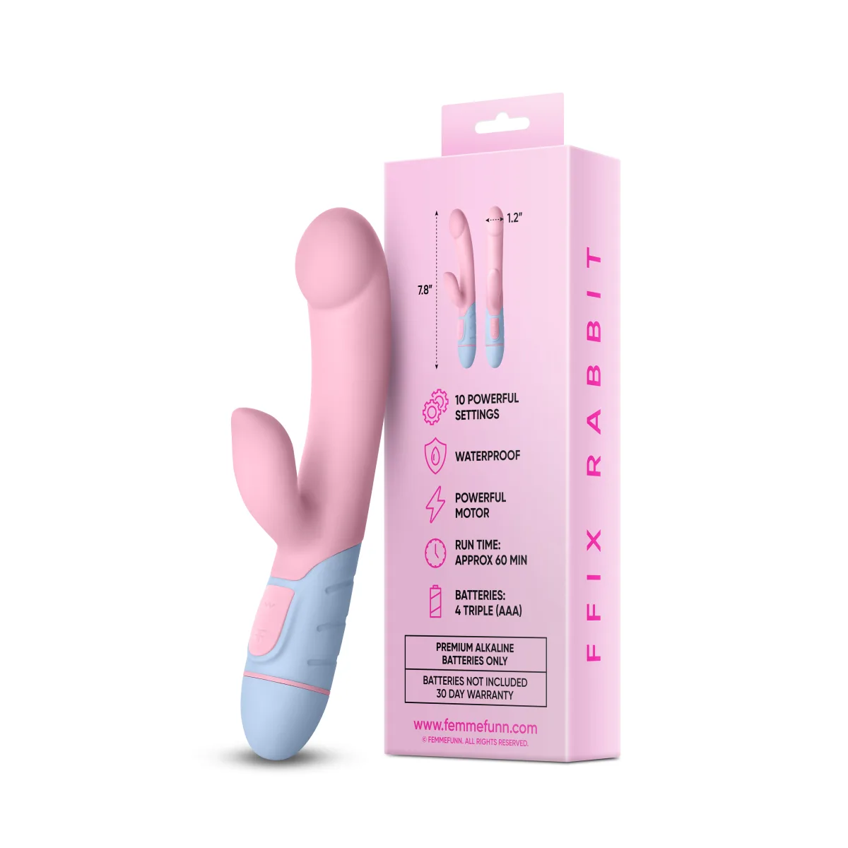 Ffix Rabbit - Light Pink - view 1