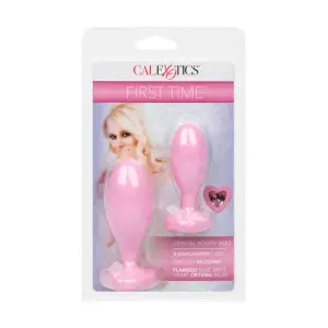 First Time Crystal Booty Duo - Pink - butt plugs - product image 5