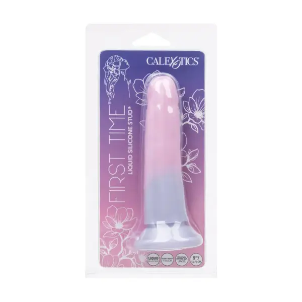 First Time Liquid Silicone Stud soft silicone dildo - alternate view 6