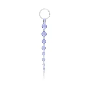 First Time Love Beads - Purple cock ring anal toy - main image