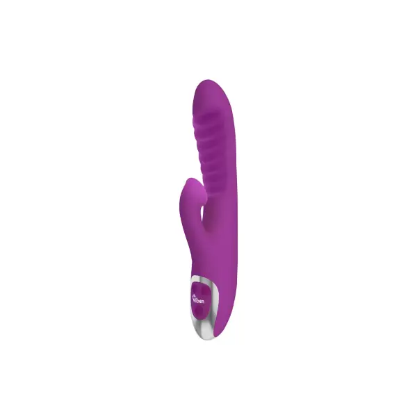 Frenzy Clitoral Suction Rabbit - Berry 4 Frenzy Clitoral Suction Rabbit - Berry – suction rabbit vibrator – view 5