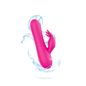 Freyja Mini Triple Ticklers Rabbit Vibe - Hot Pink 11 Freyja Mini Triple Ticklers Rabbit Vibe - Hot Pink – best rabbit vibrator – view 5