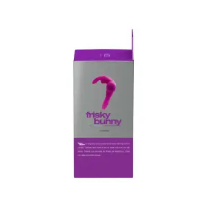 Frisky Bunny Vibrating Ring Perfectly Purple - rabbit vibrating cock ring - product image 3