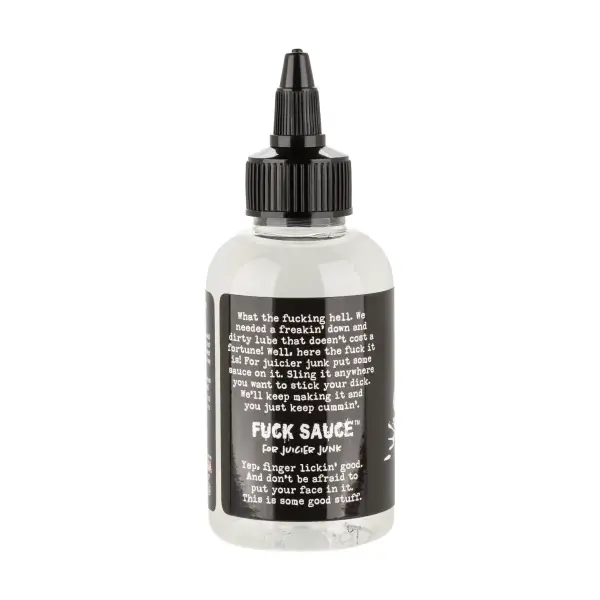 Fuck Sauce Slick Silicone Lubricant 4 fl oz packaging or alternate view 2