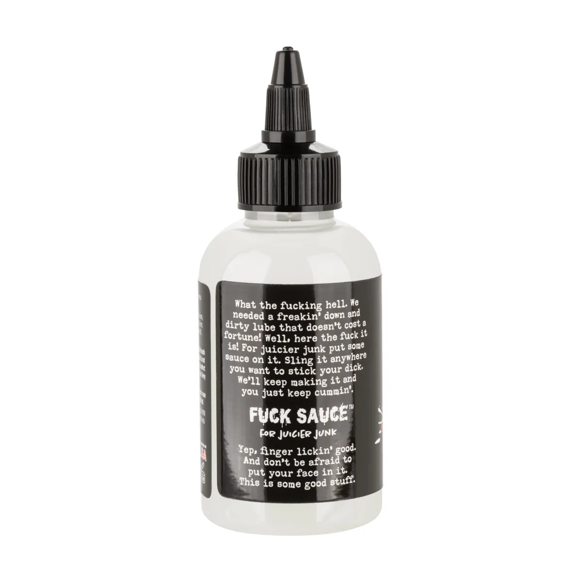 Fuck Sauce Unscented Cum Hybrid Lubricant - 4 Oz packaging or alternate view 2