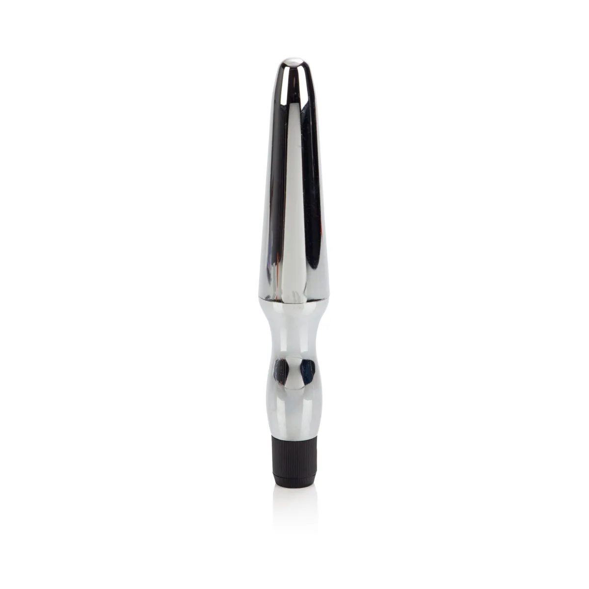 Fujikos Waterproof Anal Probe - Silver vibrating anal probe - main image