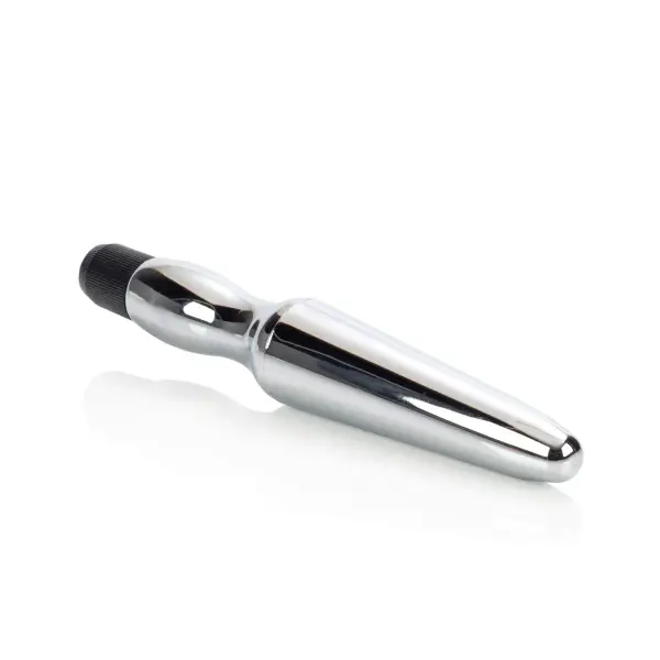 Fujikos Waterproof Anal Probe - Silver 4 Fujikos Waterproof Anal Probe - Silver vibrating anal probe - additional view