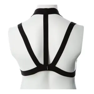 Gender Fluid Majesty Harness - Small-Large - Black bondage toys - main image