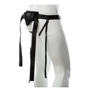 Gender Fluid Skylar Strap-on Harness - Black - harness compatible dildo - main product image