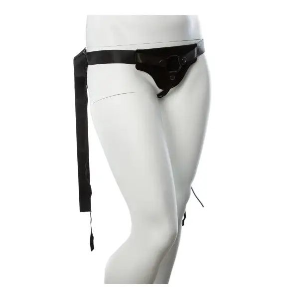 Gender Fluid Skylar Strap-on Harness - Black - harness compatible dildo - product image 2