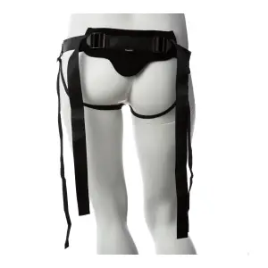 Gender Fluid Skylar Strap-on Harness - Black - harness compatible dildo - product image 4