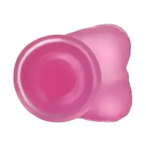 Get Lucky Jelly Love Suction Cup Dildo 35 Get Lucky Jelly Love 9" Dildo - Pink - view 2