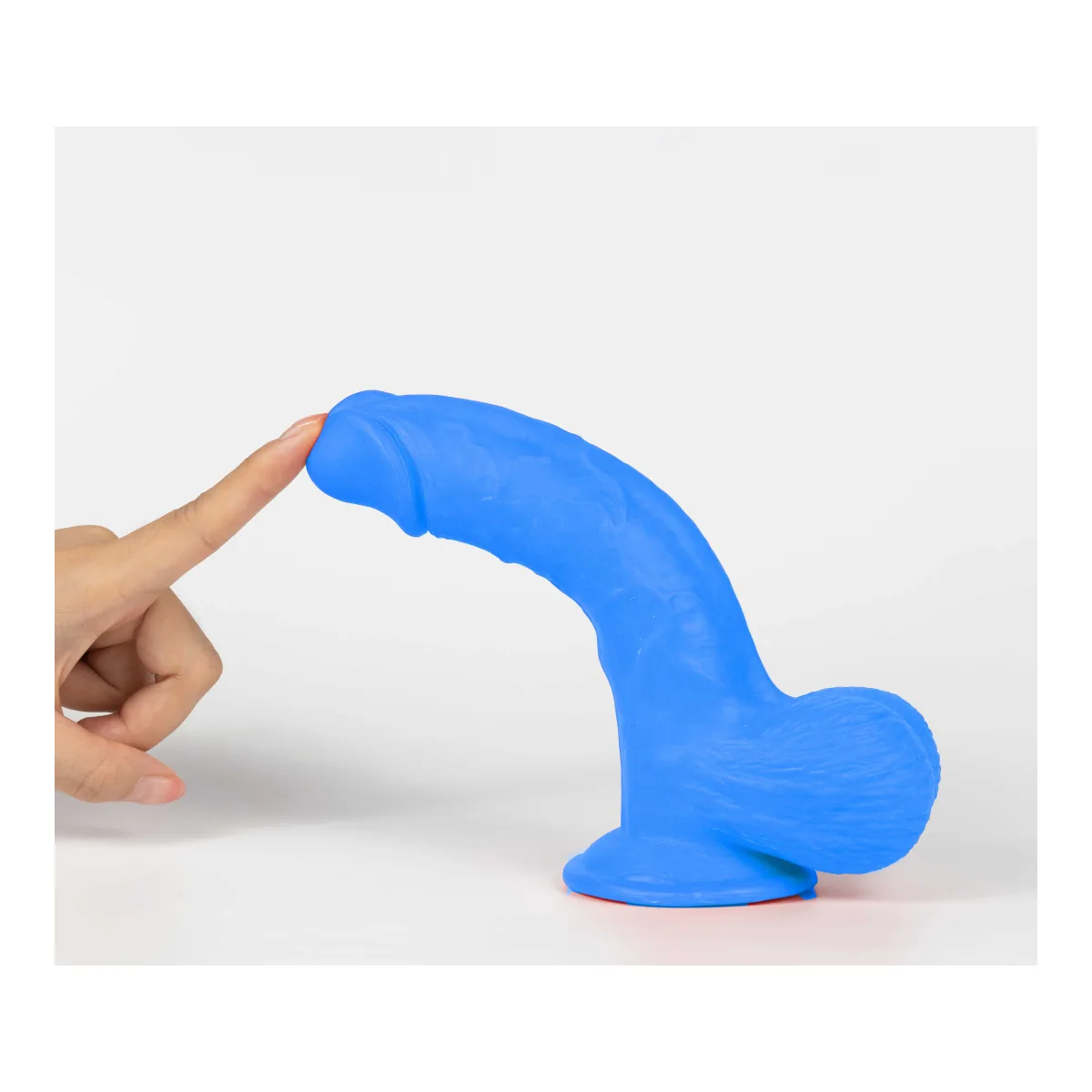Get Lucky Real Skin Mr. Navy 7.5" Dual Layer Dildo - view 1