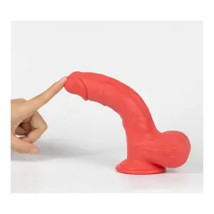 Get Lucky Real Skin Mr. 7.5 Inch Dual-Layer Dildo 29 Get Lucky Real Skin Mr. Ruby 7.5" Dual Layer Dildo - view 1