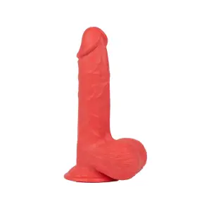 Get Lucky Real Skin Mr. 7.5 Inch Dual-Layer Dildo 33 Get Lucky Real Skin Mr. Ruby 7.5" Dual Layer Dildo - view 5