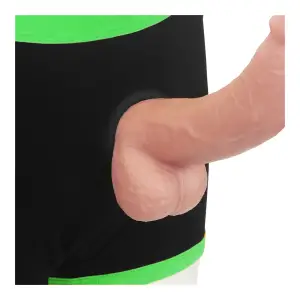 Get Lucky Strap-on Black/green Boxers - Xs/s mens lingerie - alternate product image