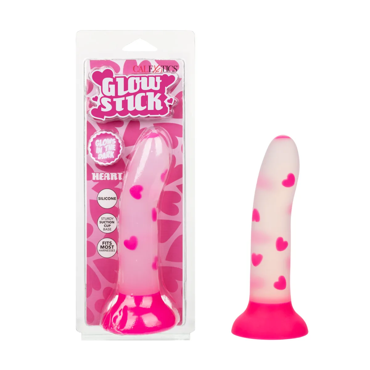 Glow Stick Heart - Pink - view 1