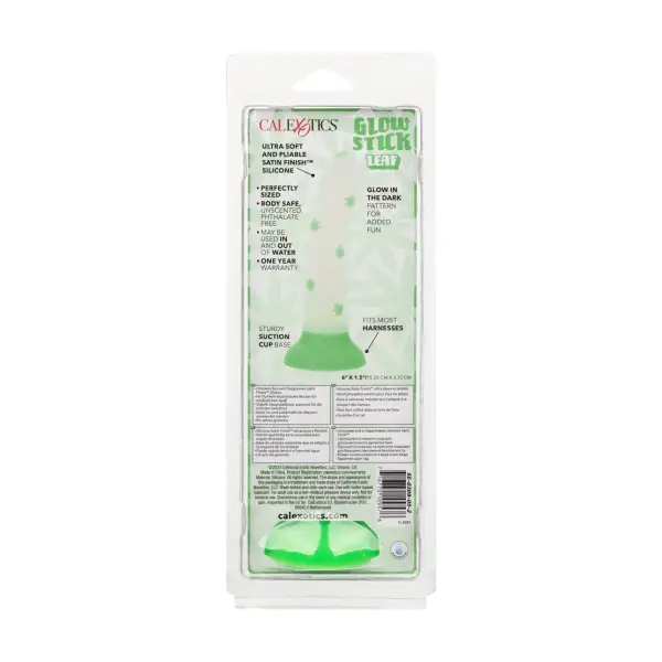 Glow Stick Leaf - Green green dildo - product detail