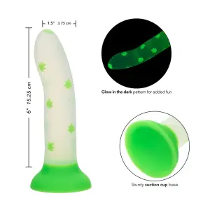 Glow Stick Leaf - Green green dildo - retail packaging