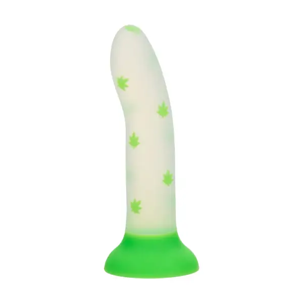 Glow Stick Leaf - Green green dildo - alternate view 5