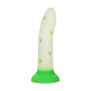 Glow Stick Leaf - Green green dildo - alternate view 8