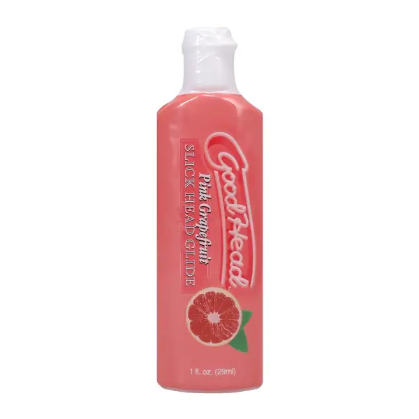 Goodhead - Grapefruit Blowjob Set - Yellow/pink best male masturbator toy - alternate angle