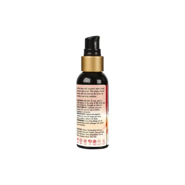 Heat Wave Natural Water-Based Warming Lubricant 2oz packaging or alternate view 2
