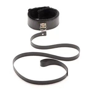 Hook Up 10 Piece Plush Bondage Set - Black bondage restraint kit - main product image