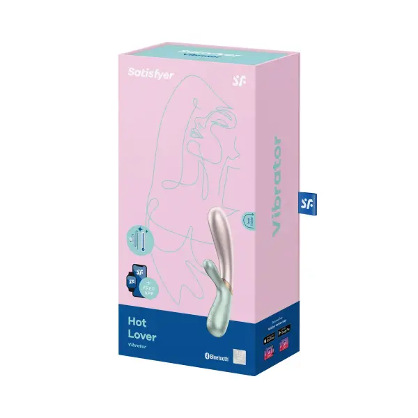 Hot Lover - Green app controlled vibrator - product image 5