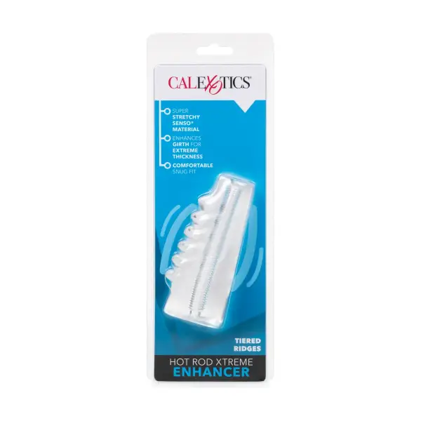 Hot Rod Xtreme Enhancer - Clear male masturbator sleeve - product detail